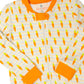 Carrots Striped Knit Zip Up Pajamas-FINAL SALE