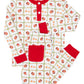 Turkey Time Tartan Knit Pajama Set- FINAL SALE
