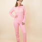 Heart Print Knit Ladies Pajama Set- FINAL SALE