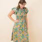 Tropical Floral Grace Ladies Dress- FINAL SALE