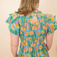 Tropical Floral Grace Ladies Dress- FINAL SALE