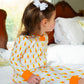 Carrots Striped Knit Zip Up Pajamas-FINAL SALE