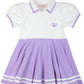 Purple and White Knit Tennis Dress- FINAL SALE