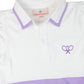 Purple and White Knit Tennis Dress- FINAL SALE