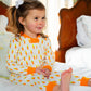 Carrots Striped Knit Zip Up Pajamas-FINAL SALE