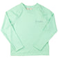 Rash Guard Long Sleeve in Sherbert Green- FINAL SALE
