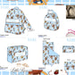 Toy Friends Quilted Smock Luggage