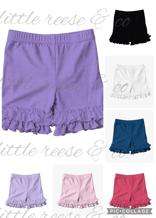 Ruffle Shorts- ETA Early July