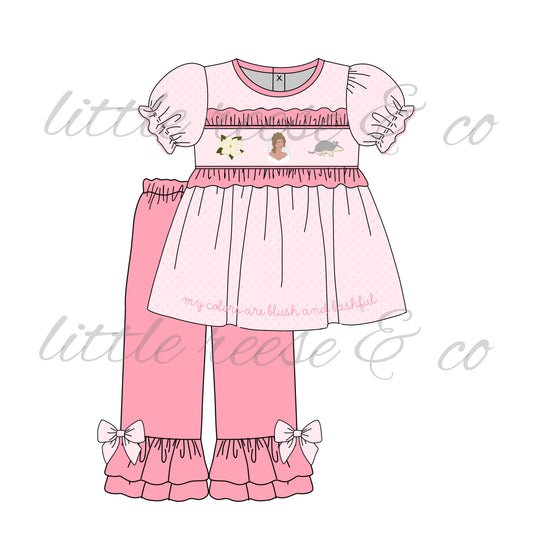 Blush and Bashful Smock- ETA October