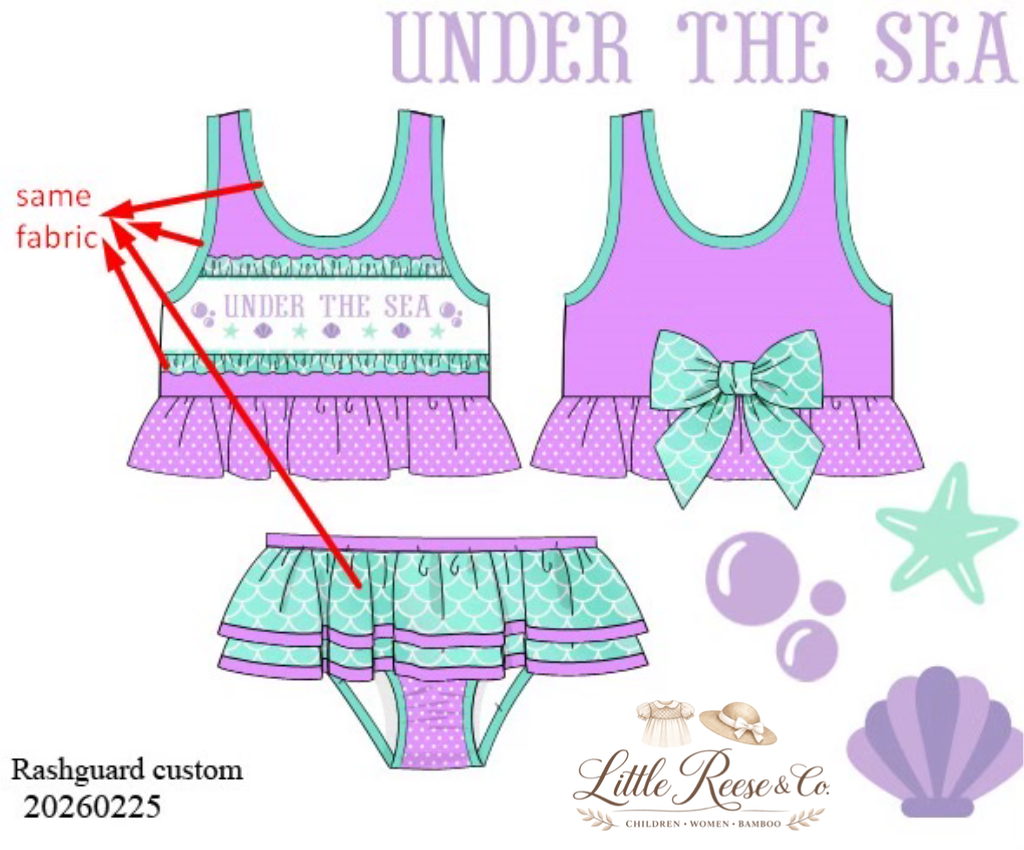Under the Sea Smock Swim