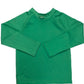 Rash Guard Long Sleeve in Parakeet Green- FINAL SALE