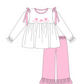 PO95 Pink valentine's day bow heart collection