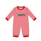 PO95 Pink valentine's day XOXO embroidery collection