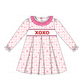 PO95 Pink valentine's day XOXO embroidery collection