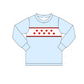 PO95 Pink&blue heart smocked collection