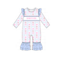 PO95 Blue MAMA'S GIRL embroidery floral collection