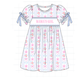 PO95 Blue MAMA'S GIRL embroidery floral collection