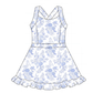 PO95 Blue floral print mom&me active collection 1