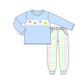 PO95 Pink heart smocked plaid collection