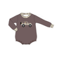 PO95 Mocha brown camouflage adventure applique collection