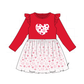 PO95 Red valentine heart ruffle collection