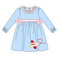 PO95 Blue valentine's day airplane applique collection