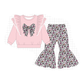 PO95 Pink leopard bow heart colllection