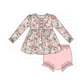 PO95 Pink western boots floral collection