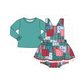 PO95 Teal christmas patchwork collection
