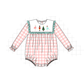 PO95 Pink nutcracker embroidery gingham collection