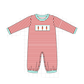 PO95 Pink nutcracker embroidery gingham collection