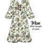 PO95 Forest christmas holly leaves smocked collection