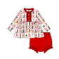 PO95 Red christmas nutcracker bow tie collection