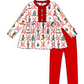 PO95 Red christmas nutcracker bow tie collection