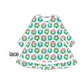 PO95 Green christmas wreath print collection