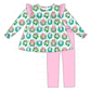 PO95 Green christmas wreath print collection