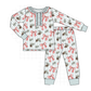PO95 Sage bow print ruffle collection