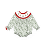 PO95 Green christmas tree embroidery collection
