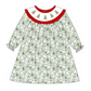 PO95 Green christmas tree embroidery collection