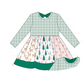 PO95 Christmas tree santa print collection 1