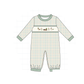 PO95 Sage duck embroidery plaid collection 1
