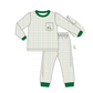 PO95 Sage duck embroidery plaid collection 2