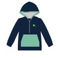 PO95 Navy tractor embroidery stripe collection