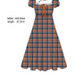 PO95 Rust&navy plaid collection