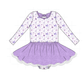 PO95 Multicolored floral lace velvet active collection