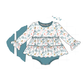 PO95 Christmas floral print tiered collection