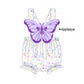 PO99 Purple butterfly embroidery floral collection