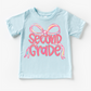 Girls 1st Grade Bow Back To School Shirt - First Day Of School Tee