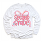 Girls 1st Grade Bow Back To School Shirt - First Day Of School Tee