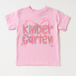 Girls Kindergarten Bow Back To School Shirt - First Day Of School Tee